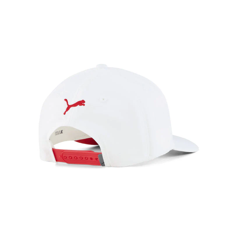 PUMA Maple Men's Cap (White/Red) - Image 4