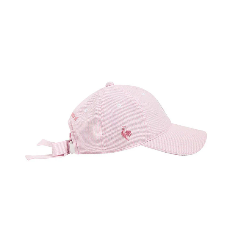LE COQ SPORTIF GOLF Striped Women's Cap (Pink) - Image 3