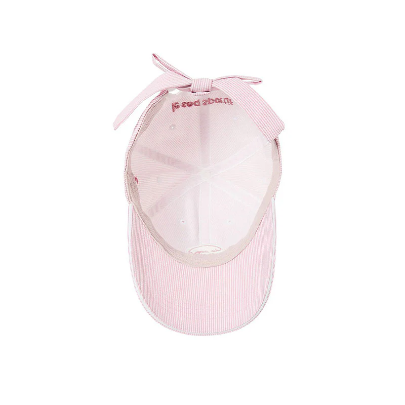 LE COQ SPORTIF GOLF Striped Women's Cap (Pink) - Image 4