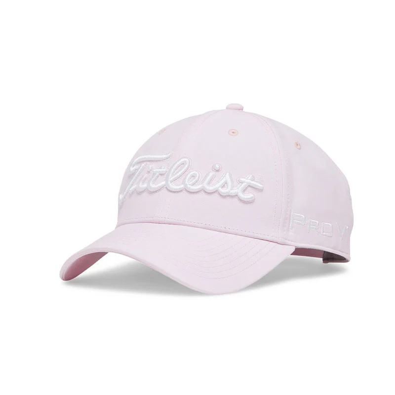 TITLEIST Tour Performance Men's Cap (Pale Pink/White)