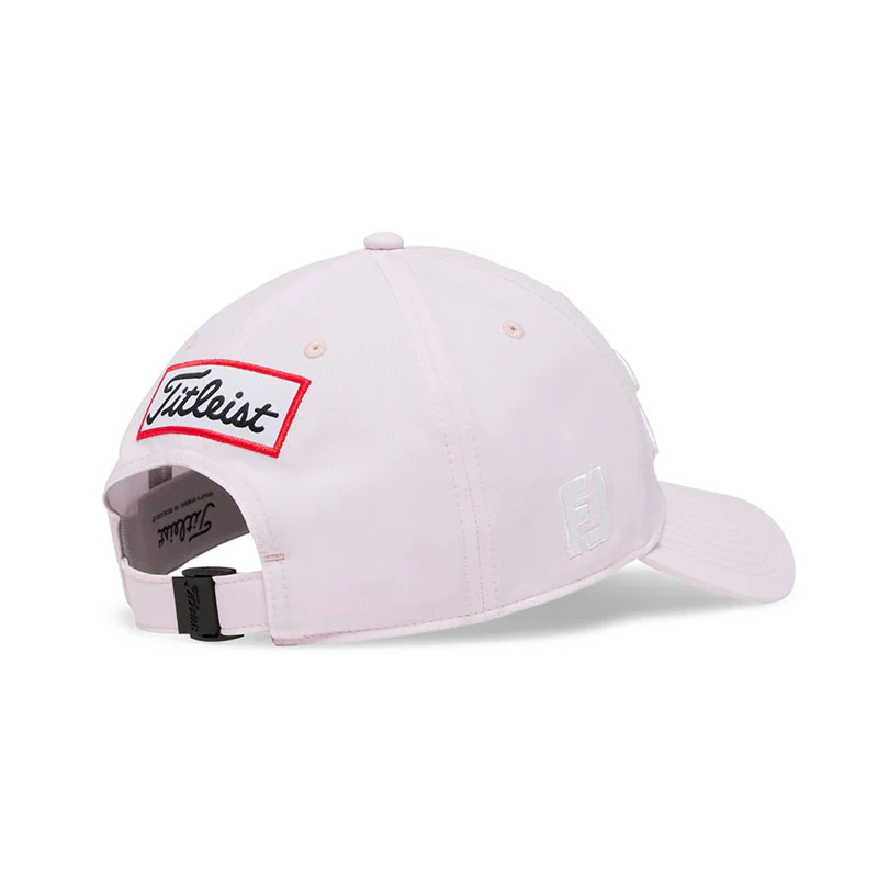 TITLEIST Tour Performance Women's Cap (Pale Pink/White) - Image 3