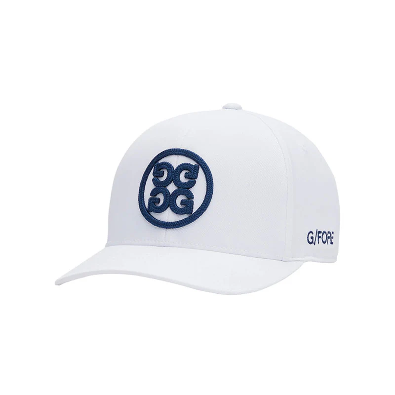 GFORE Circle G's Contrast Men's Cap (Snow)