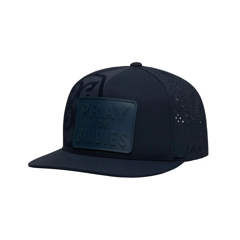 GFORE Pray for Birdies Patch Perforated Delta Men's Cap (Twilight)
