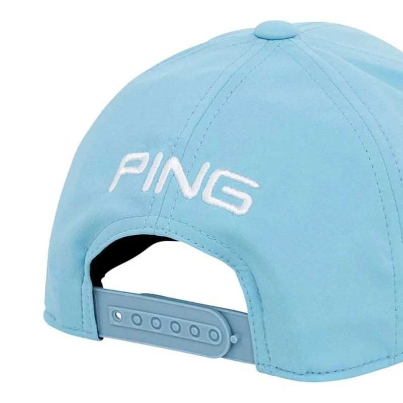 PING 241 Tour Classic Junior Cap (Light Blue) - Image 4