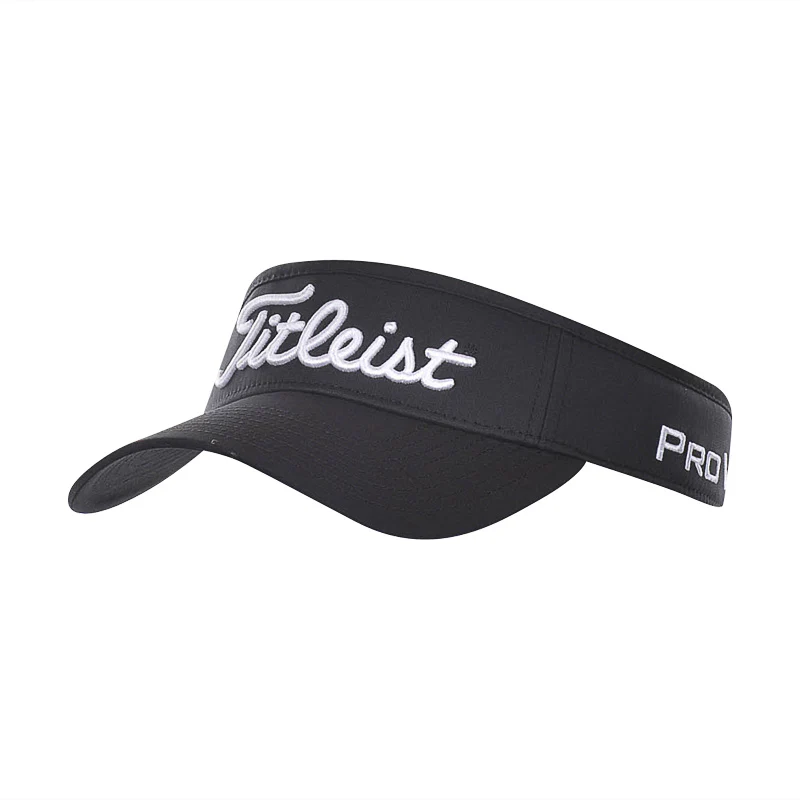TITLEIST Tour Performance Men's Visor (Black/White)