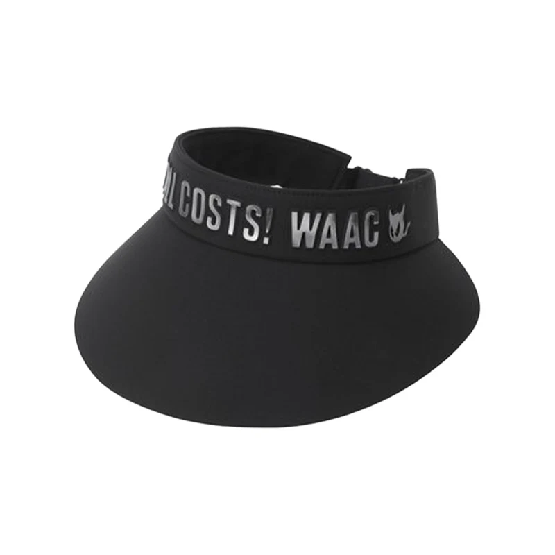 WAAC Slogan Women's Visor (Black)