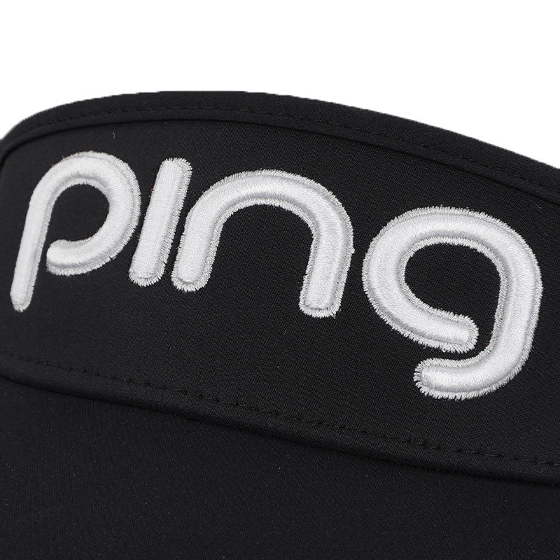 PING Tour Sport 201 Women's Visor (Black/Navy) - Image 3
