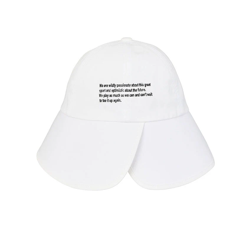 TAYLORMADE Long Brim Women's Bucket Hat (White) - Image 3