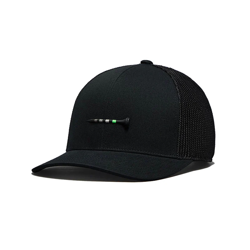 GFORE Silicone Tee Trucker Men's Cap (Onyx)