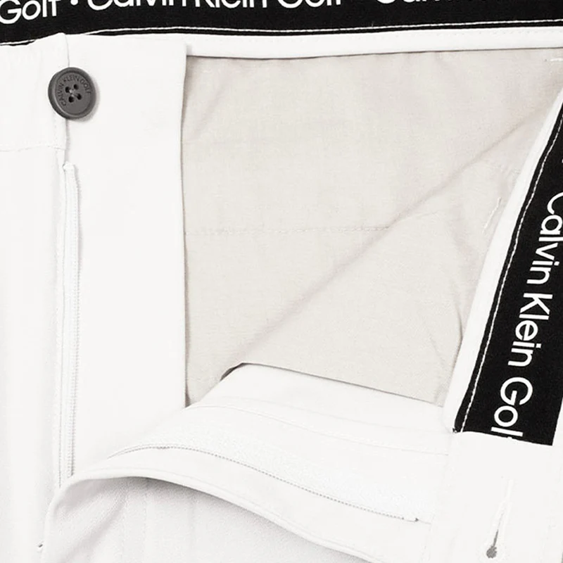 CALVIN KLEIN Bullet Men's Pants (White) - Image 3