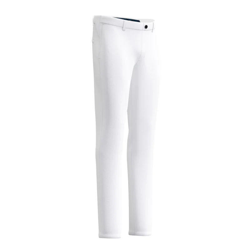 TAYLORMADE Textbird Basic Men's Tapered Pants (White) - Image 3