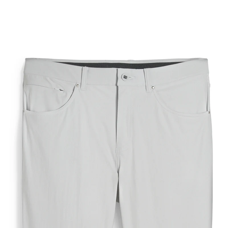 PUMA 101 5-Pocket Men's Pants (Ash Grey) - Image 3