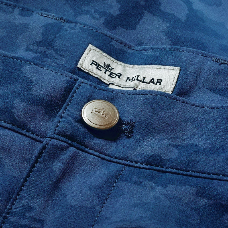PETER MILLAR Shackleford Camo Men's Shorts (Navy) - Image 3