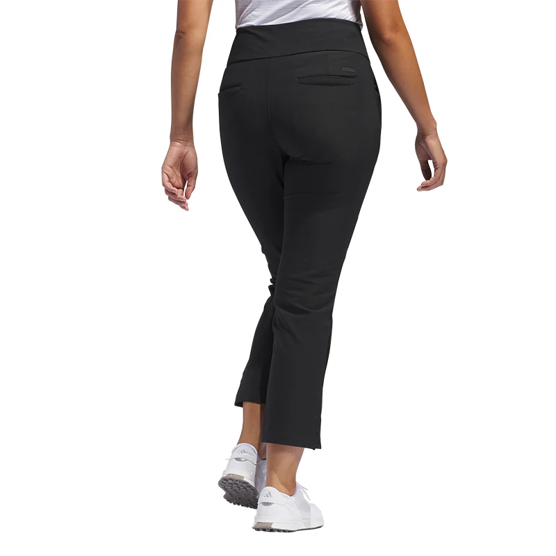 ADIDAS Solid Women's Ankle Pants (Black) - Image 2