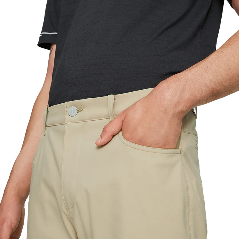 PUMA Dealer 5-Pocket Men?s Pants (Beige) - Image 3