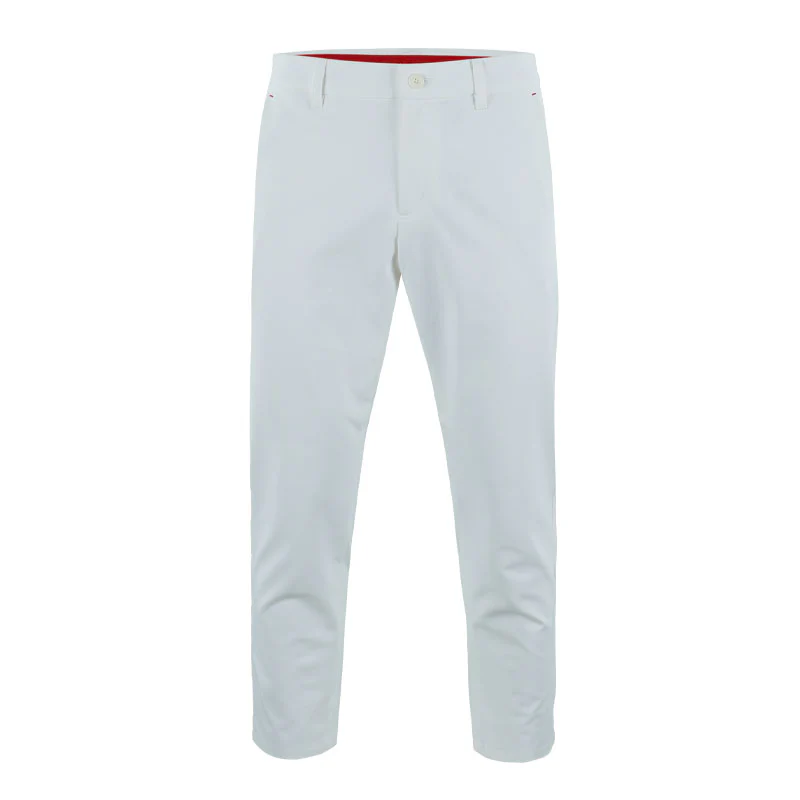 LE COQ SPORTIF GOLF 9/10 Length Men's Slack Pants (White)