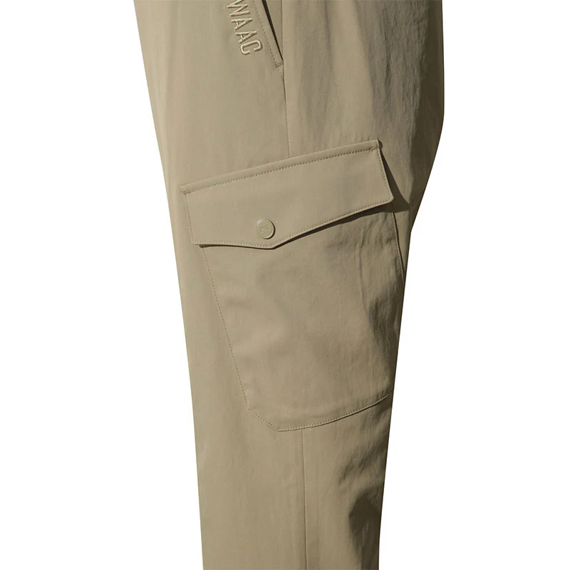 WAAC Men's Cargo Tapered Pants (Beige) - Image 4