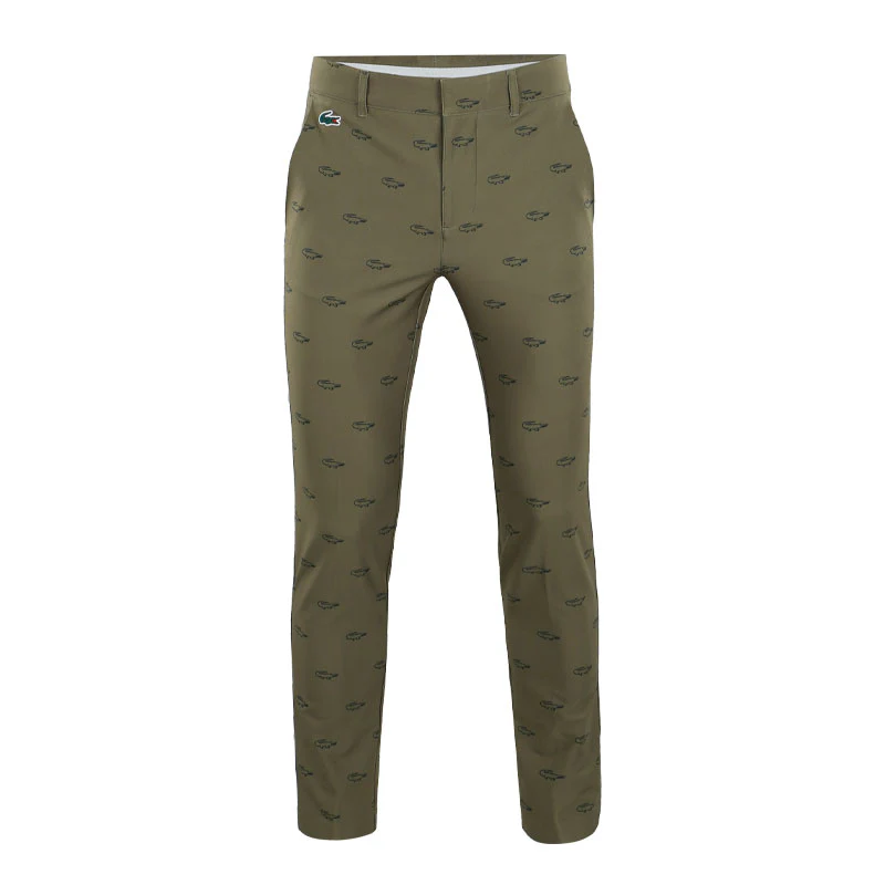 LACOSTE Ultra Dry Slim Fit Men's Pants (Olive)