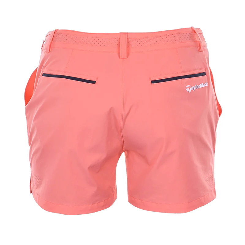 TAYLORMADE Performance Women's Shorts (Salmon Pink) - Image 2