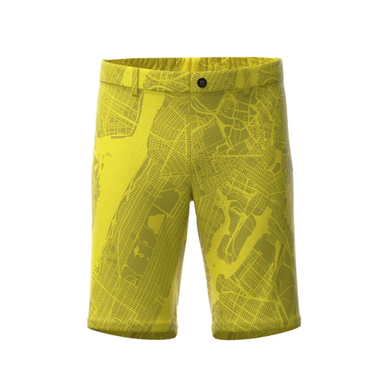 TAYLORMADE Met Graphic Men's Shorts (Yellow)