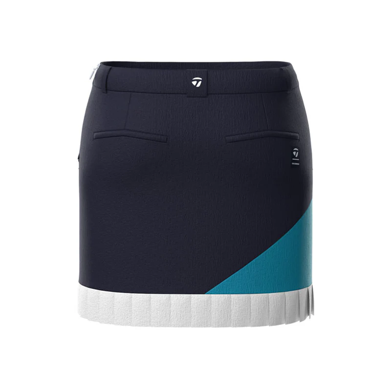TAYLORMADE Block Pleated Skort (Navy)