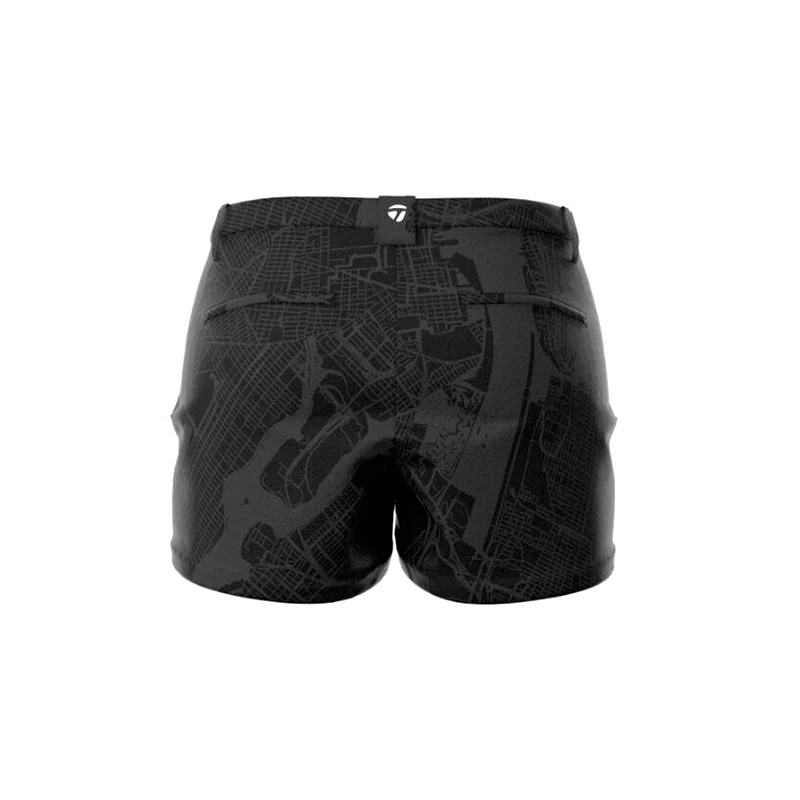 TAYLORMADE Met Graphic Women's Shorts (Black) - Image 2