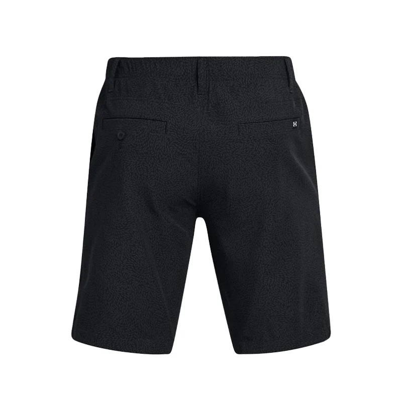 UNDER ARMOUR Drive Print Men's Tapered Shorts (Black/Grey) - Image 2