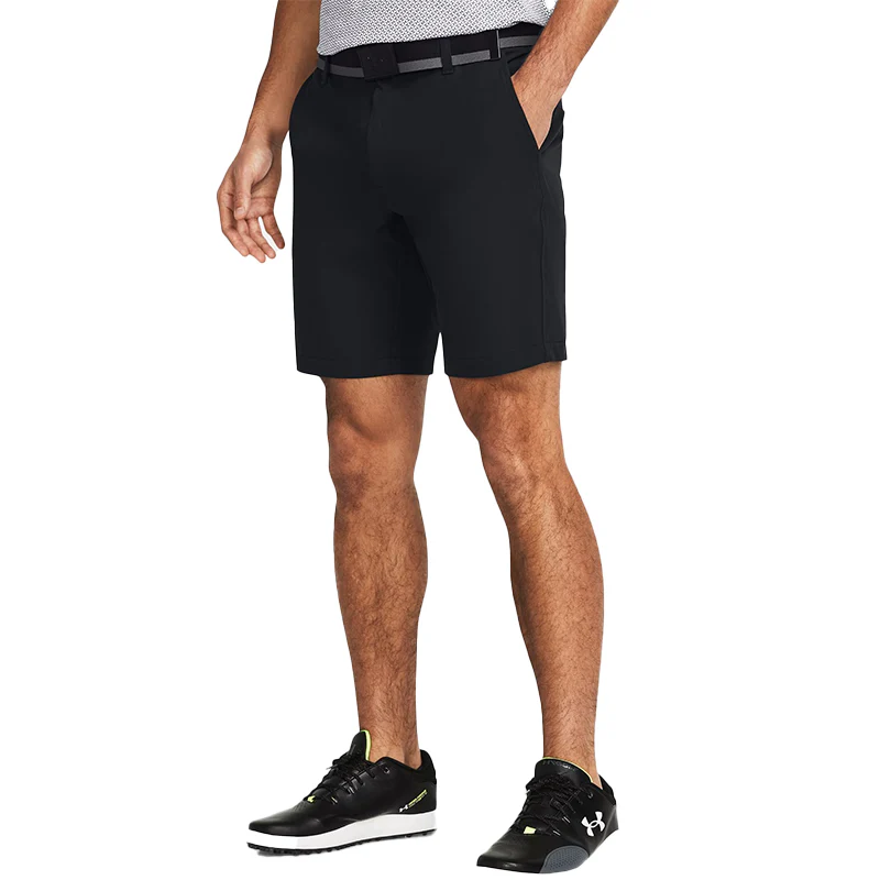 UNDER ARMOUR Drive Men's Tapered Shorts (Black) - Image 3
