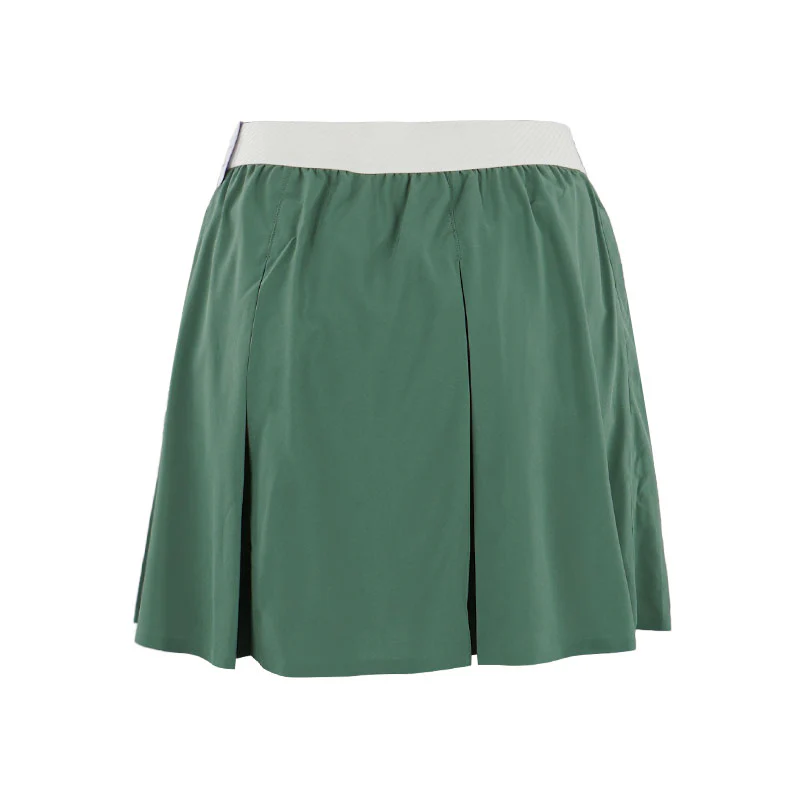 PUMA x QGC Pleated Skirt (Deep Green) - Image 2