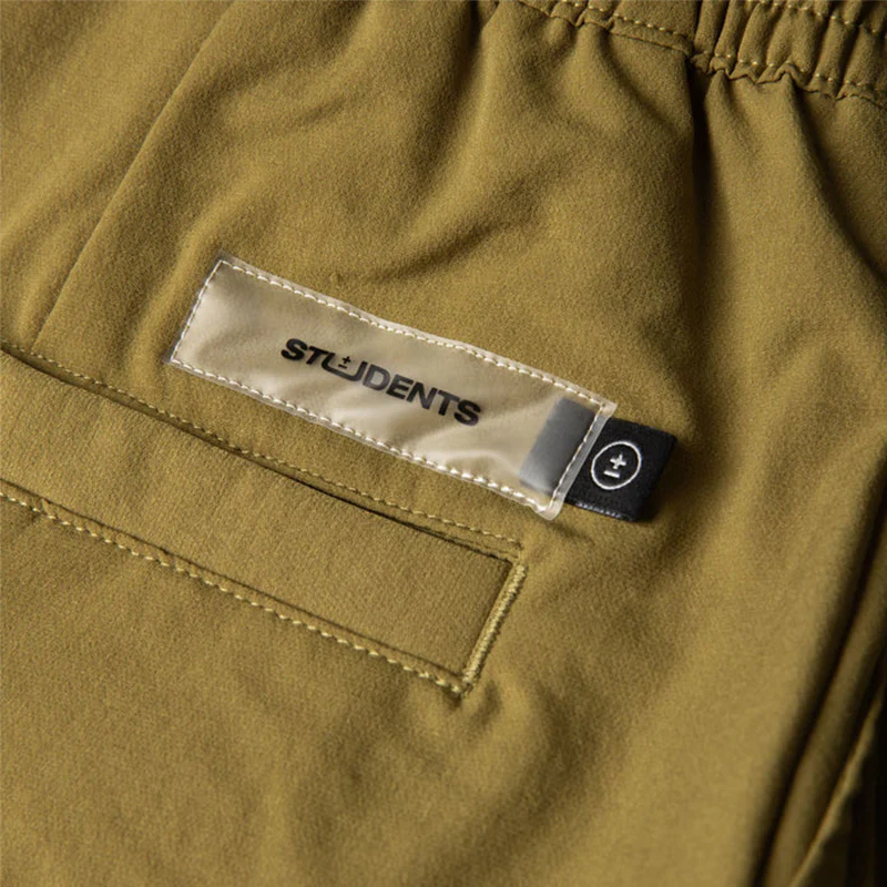 STUDENTSGOLF Darnell Men's Nylon Shorts (Olive) - Image 4