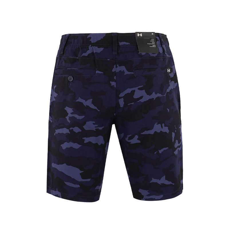 UNDER ARMOUR Drive Printed Men's Tapered Shorts (Midnight Navy) - Image 2