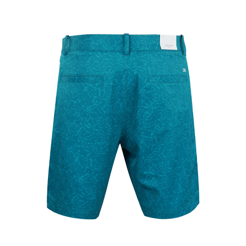 CALVIN KLEIN Printed Bullet Men's Shorts (Sea Green) - Image 2