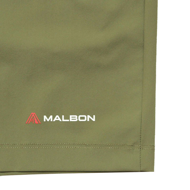 MALBON GOLF Trekker Tech Men's Shorts (Conifer) - Image 4