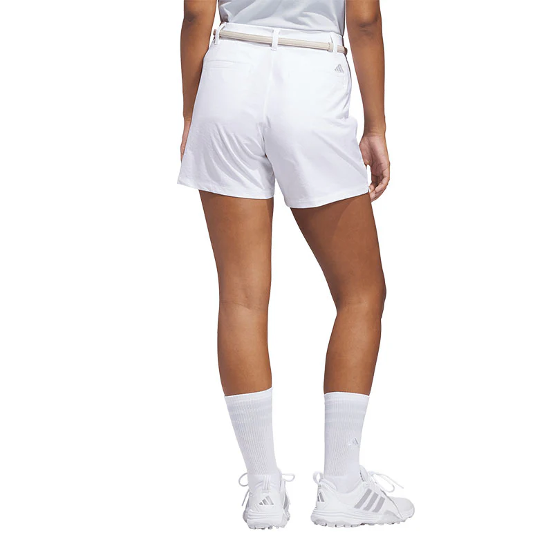ADIDAS Ultimate365+ Twistweave 5" Women's Shorts (White) - Image 2