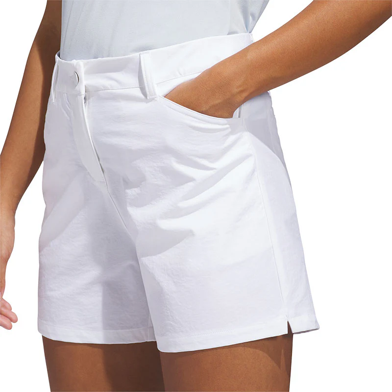 ADIDAS Ultimate365+ Twistweave 5" Women's Shorts (White) - Image 3