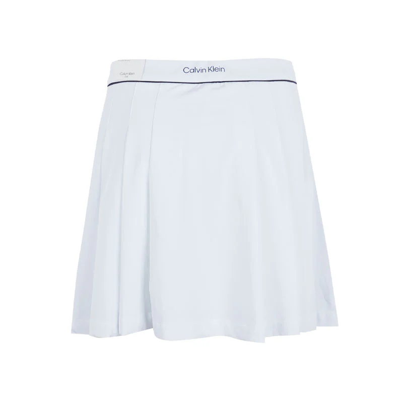 CALVIN KLEIN Skylar Pleated Skort (White) - Image 2