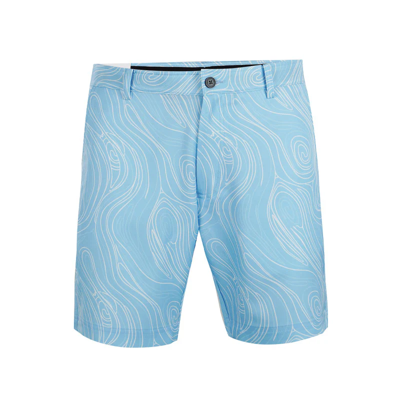 CALVIN KLEIN Marble Print Bullet Men's Shorts (Blue Bell)