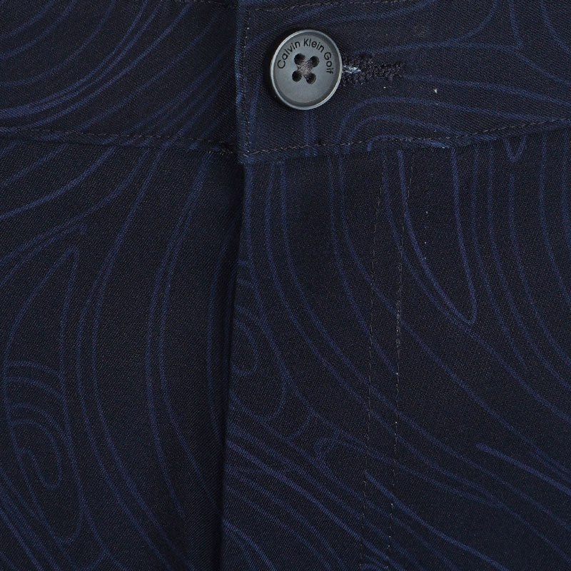 CALVIN KLEIN Marble Print Bullet Men's Shorts (Navy) - Image 3