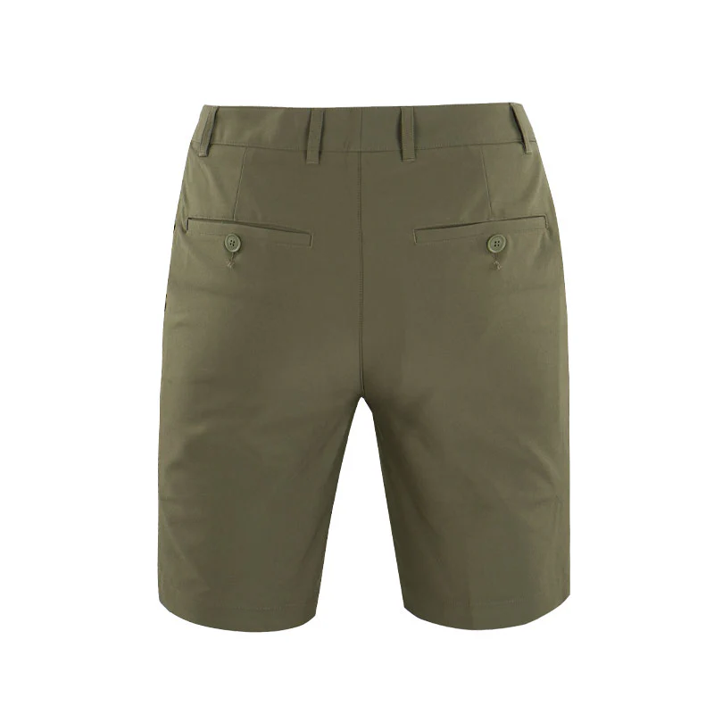 LACOSTE Ultra Dry Men's Shorts (Olive) - Image 2