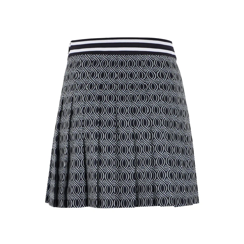 TAYLORMADE x United Arrows Pleated Skort (Navy/White) - Image 2