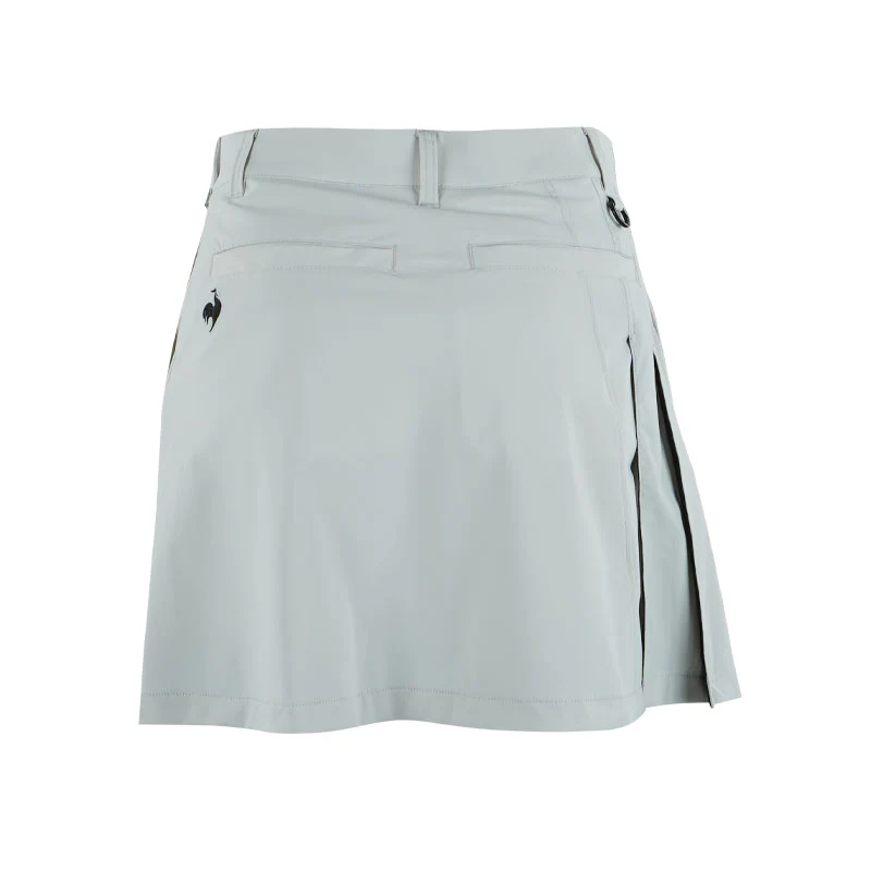 LE COQ SPORTIF GOLF One Side Pleated Skirt (Grey) - Image 2