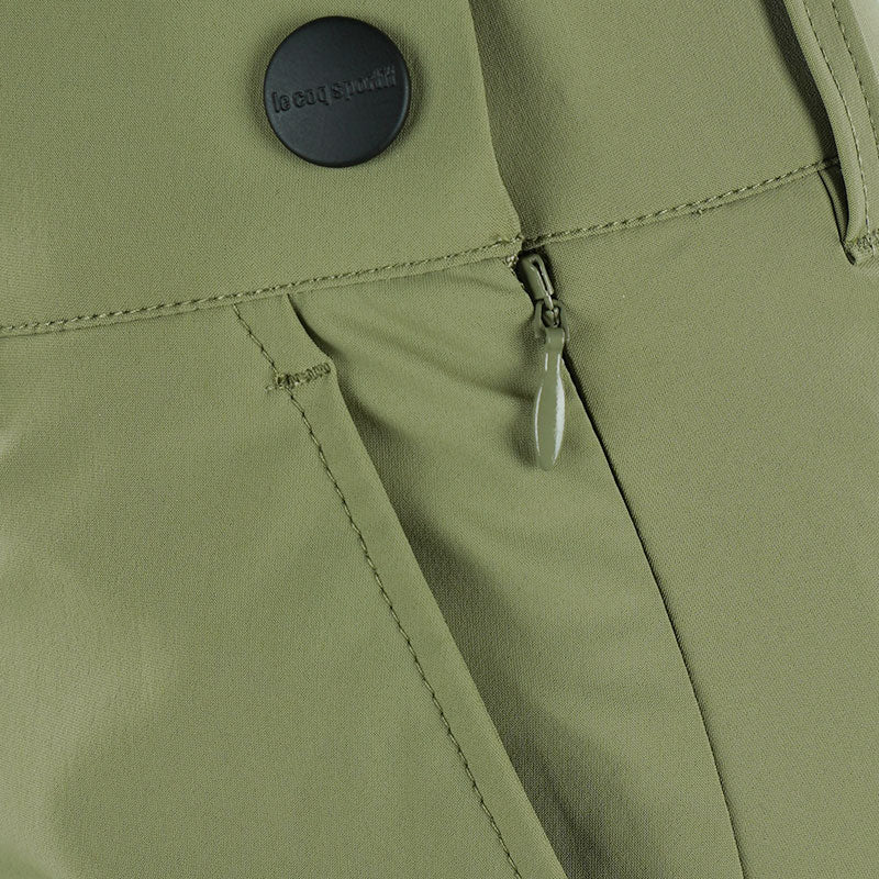 LE COQ SPORTIF GOLF One Side Pleated Skirt (Khaki) - Image 3