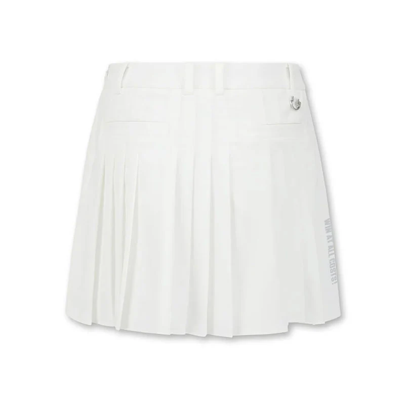 WAAC Blade Pleats Skort (White) - Image 2