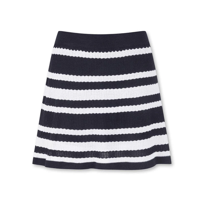 WAAC Multi Stripes Knit Skort (Navy)