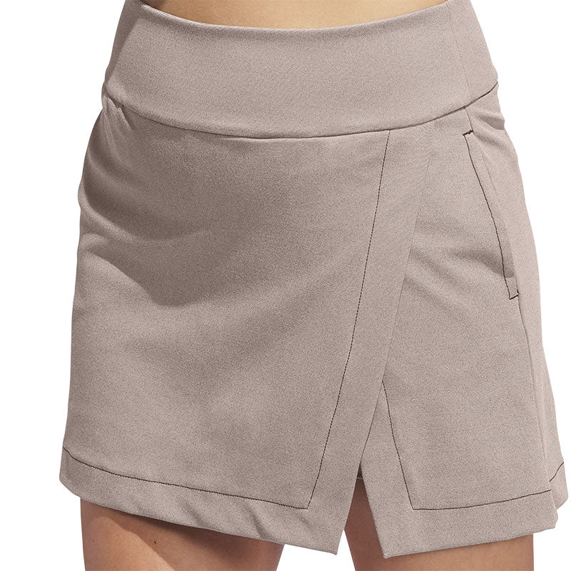ADIDAS Ultimate365 Faux Wrap Skort (Taupe) - Image 3