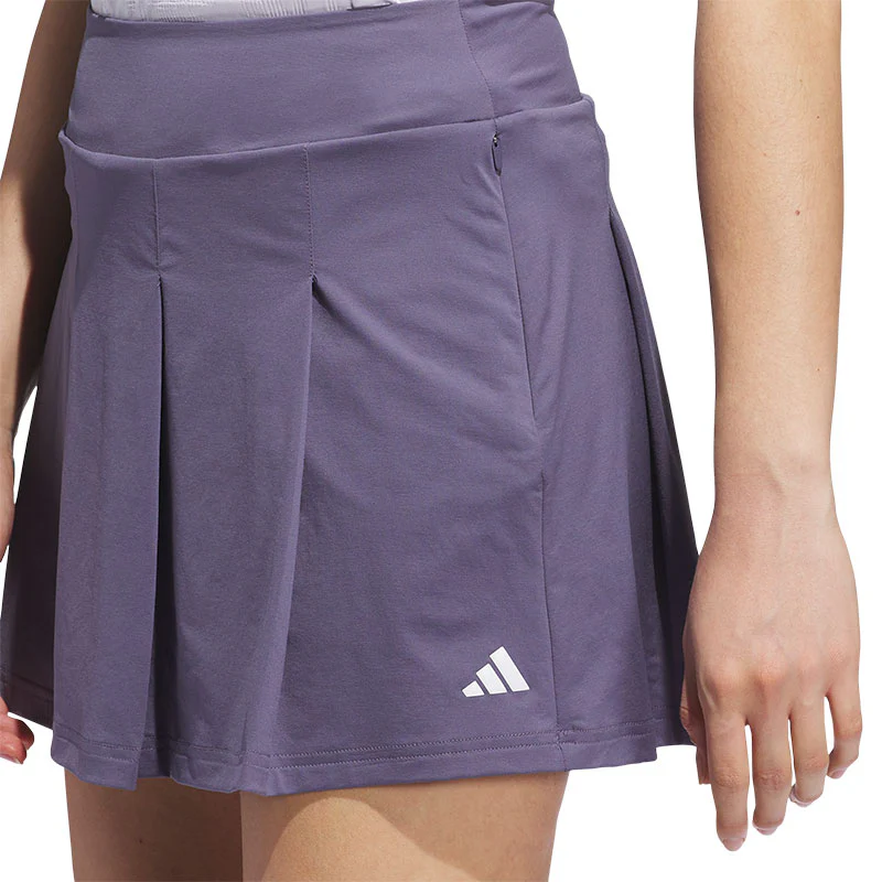 ADIDAS Ultimate365 Tour Pleated Skort (Violet) - Image 3