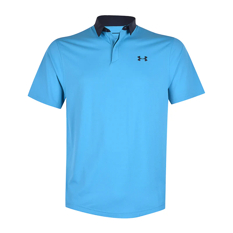 UNDER ARMOUR Iso-Chill Printed Men's Polo (Blue/Black)