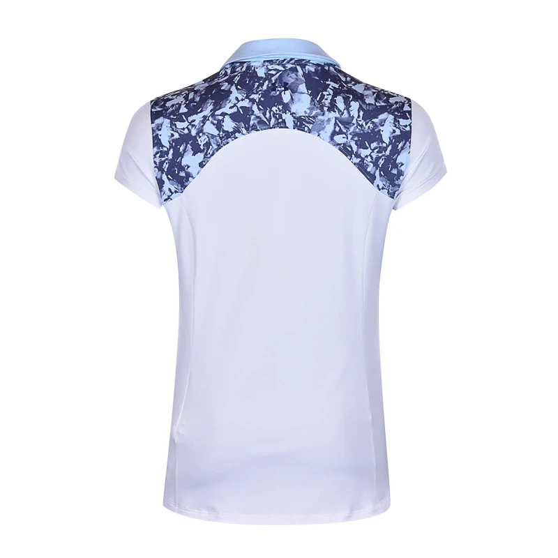 UNDER ARMOUR Zinger Blocked Women's Polo (White) - Image 2