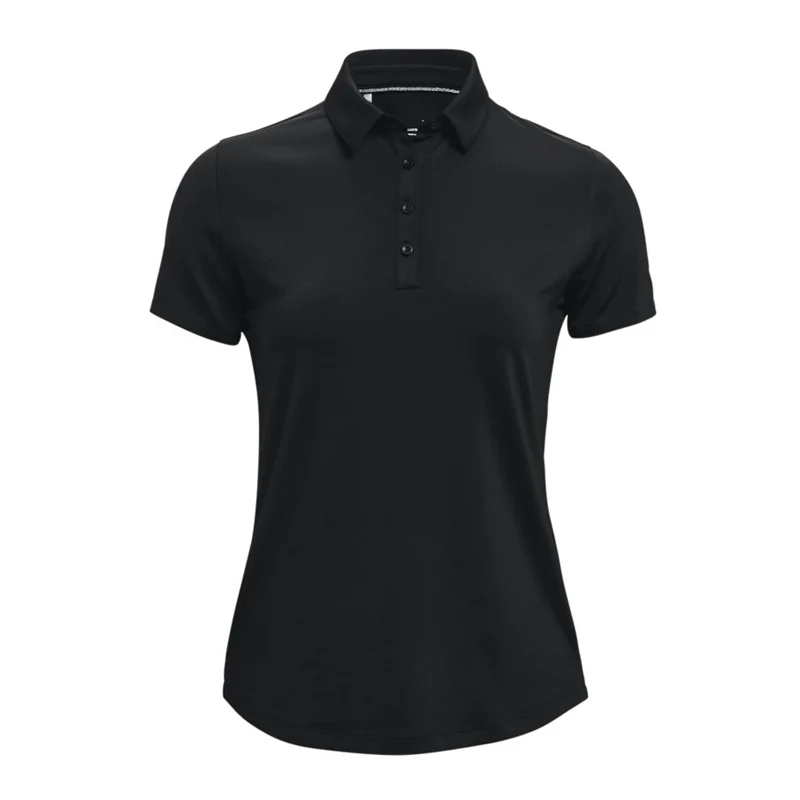 UNDER ARMOUR ZINGER WOMEN'S POLO (BLACK)