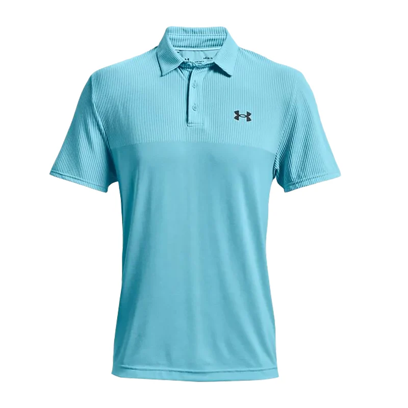 UNDER ARMOUR Vanish Blocked Men's Polo (Sky Blue)